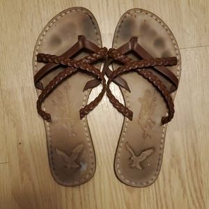 American Eagle Flip Flops